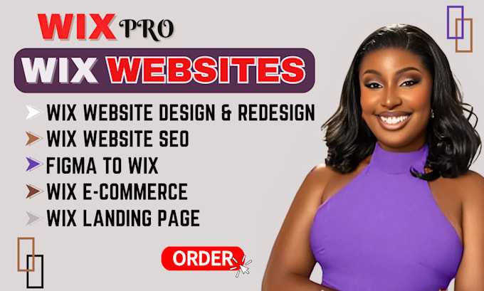 Bestseller - redesign wix website design wix ecommerce webstore, figma to wix website wix seo