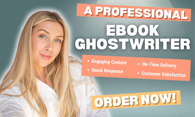 Gig Preview - Ghostwrite your ebook nonfiction ebook writing amazon kindle ebook formatting