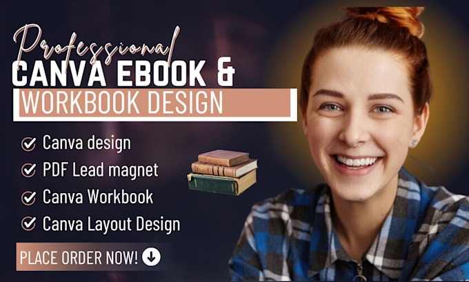 Gig Preview - Canva ebook design lead magnet canva workbook ebook formatting and layout design