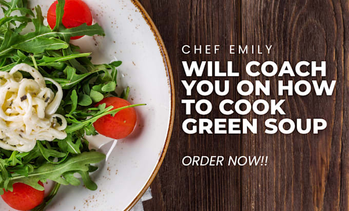 Bestseller - coach you on how to prepare green soup