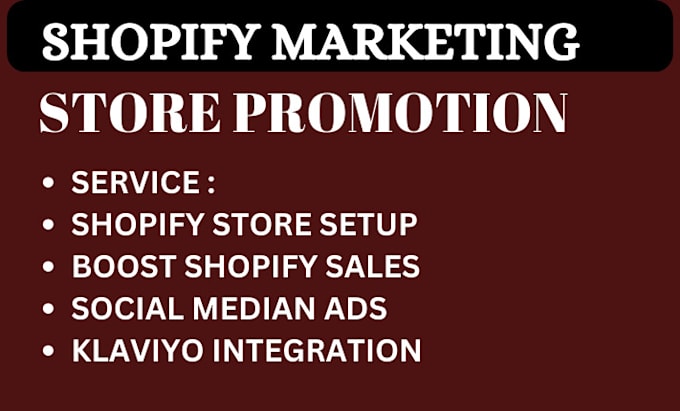 Bestseller - boost shopify sales, shopify dropshipping marketing , and store promotion