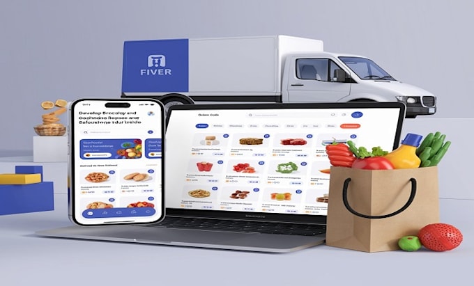 Bestseller - develop grocery, food delivery app ecommerce app with ordering website