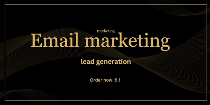 Gig Preview - Do b2b lead generation, targeted business leads and email list building