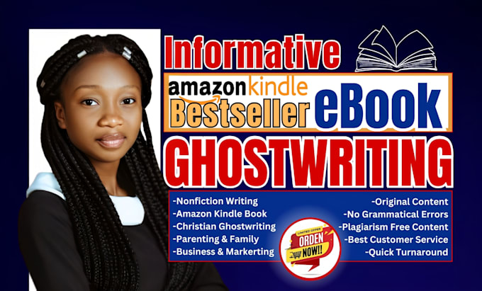 Gig Preview - Do informative ebook writing for self help, parenting family ebook ghostwriting