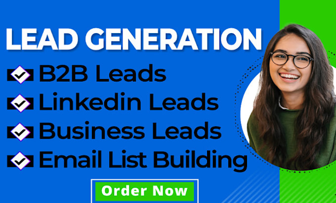 Gig Preview - Provide targeted b2b linkedin lead generation, email listings