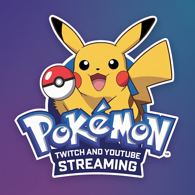 Gig Preview - Design you a pokemon , twitch logo for your streaming