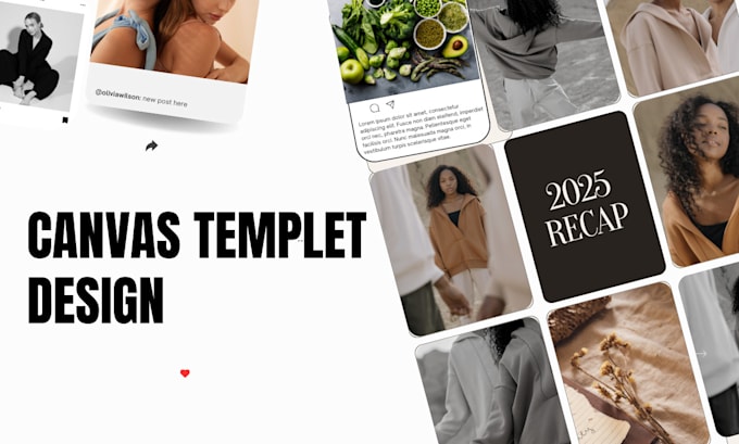 Bestseller - design custom canva instagram templates for an aesthetic and engaging aesthetic