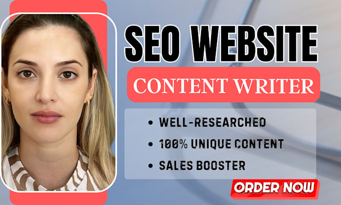 Gig Preview - Write keyword rich website copywriting for local business, SEO website content