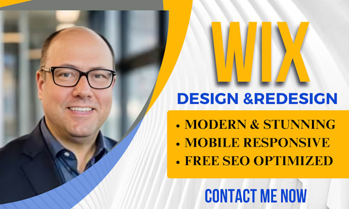 Gig Preview - Build wix website design, redesign or revamp wix, and wix website development