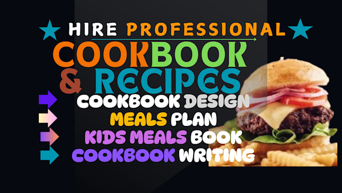 Gig Preview - Write, format, design quality recipe book vegan vegetarian meal high protein