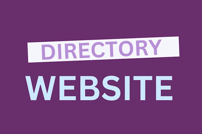 Gig Preview - Add your website in my directory, directory website, business directory