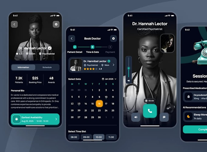 Bestseller - develop find doctor booking pharmacy on demand app, ai doctor app