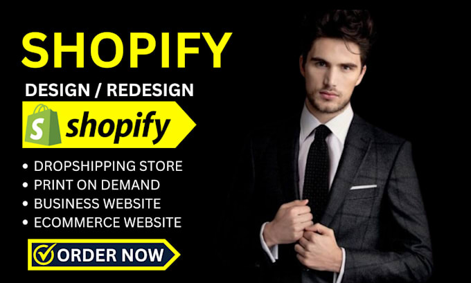 Gig Preview - Do USA shopify dropshipping german shopify store ecommerce store revamp shopify