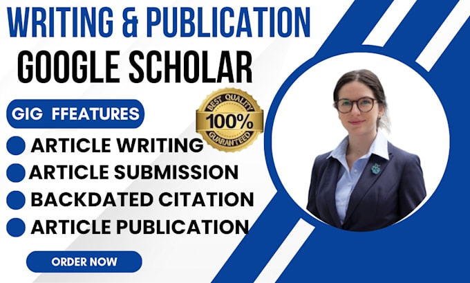 Gig Preview - Write and publish article in google scholar peer reviewed indexed journal