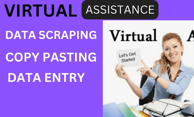 Gig Preview - Be your virtual assistance for data entry, shopify product upload, order fuifill