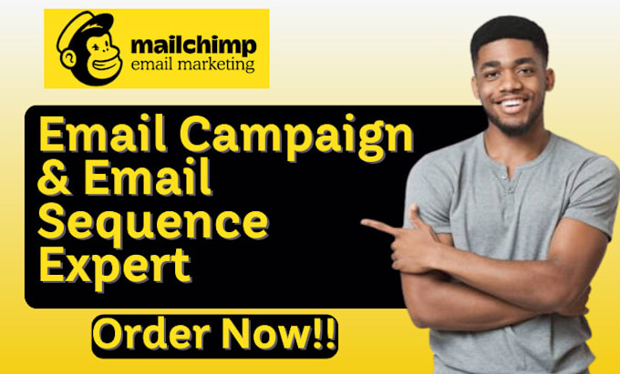 Gig Preview - Design mailchimp email campaigns, automations, and sequences for maximum ROI