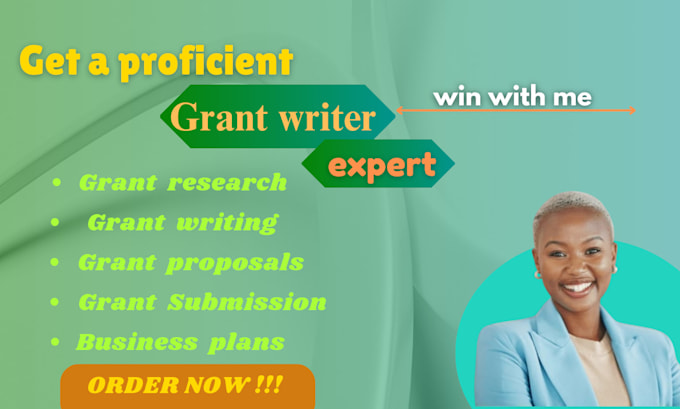 Gig Preview - Write grant grant research grant proposal  business plan grant application