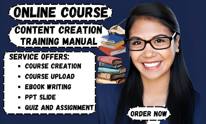 Bestseller - create online course creation training manual course content course curriculum