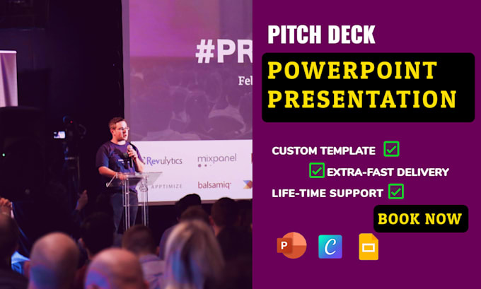 Gig Preview - Do powerpoint presentation and investor pitch deck design