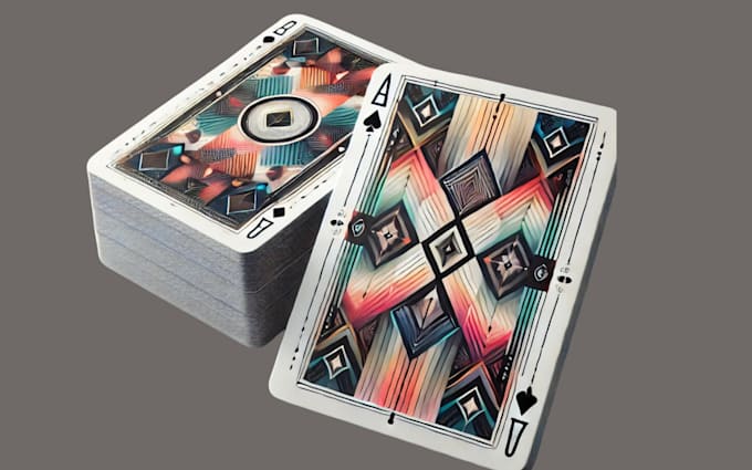 Gig Preview - Do custom playing cards design fountaine card deck, cardistry game cards