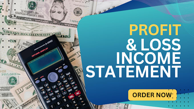 Gig Preview - Create profit and loss, income statement and balance sheet