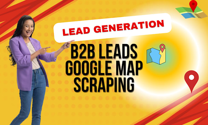 Gig Preview - Do lead creation b2b lead and google map scraping