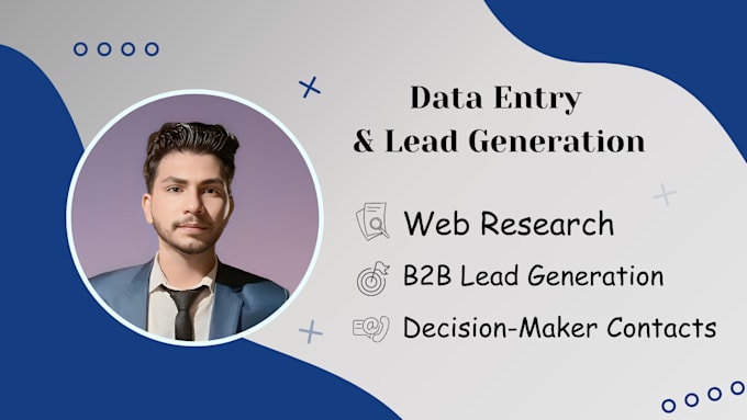 Bestseller - offer reliable, fast lead generation and data entry services