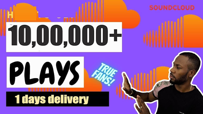 Bestseller - offer 10k soundcloud promotion to grow soundcloud plays