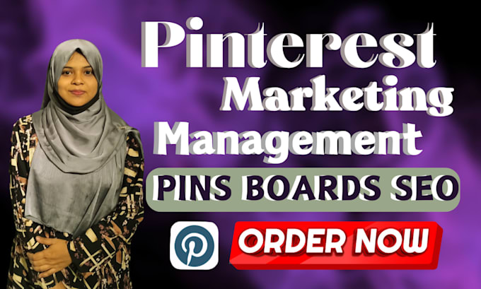 Gig Preview - Optimize pinterest marketing and create pins, boards