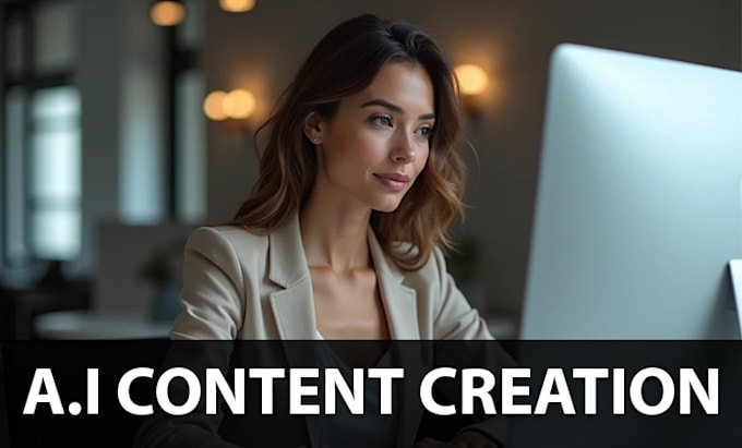 Gig Preview - Create ai generated content for blogs and social media