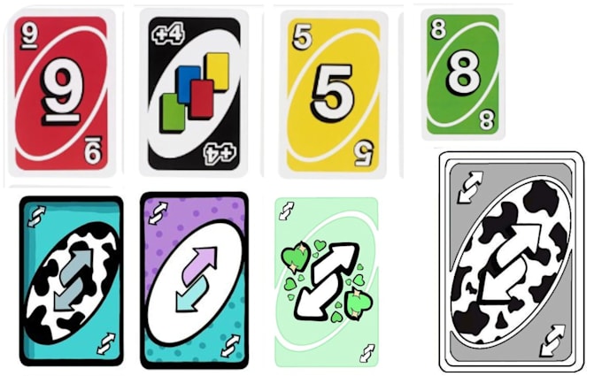 Gig Preview - Custom playing card, uno decks, tarot card, oracle, zodiac, uno deck card boxes