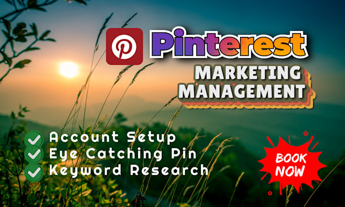 Gig Preview - Do pinterest marketing management to create optimized pins and boards