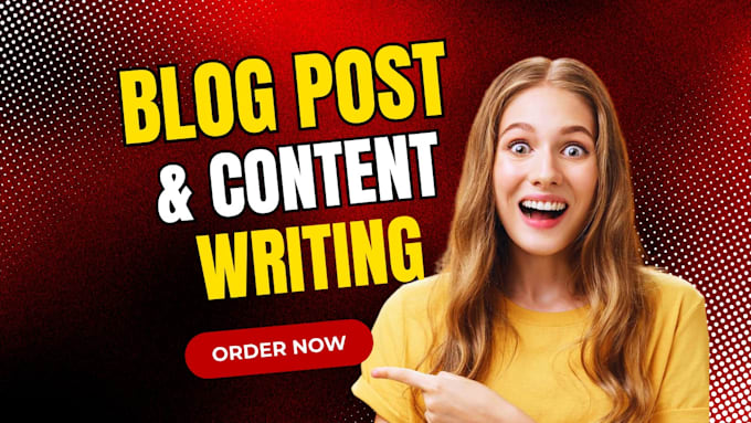 Gig Preview - Write SEO blog writer jobs on website content