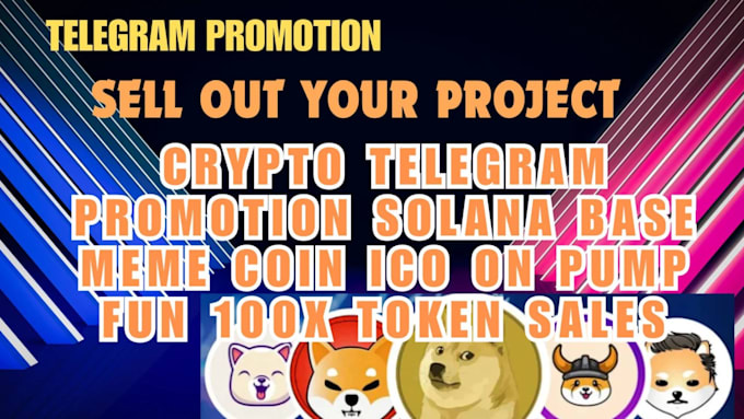 Gig Preview - Boost solana meme coin promotion meme coin marketing telegram crypto marketing