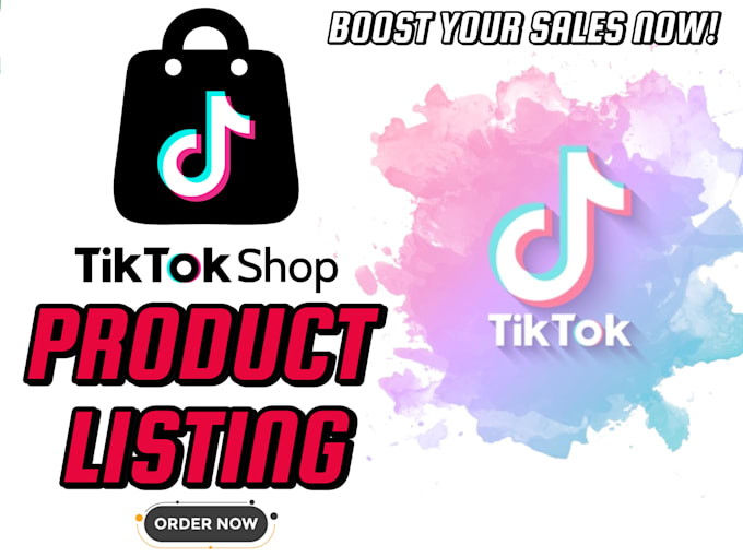 Gig Preview - Add products to your tiktok shop tiktok product listing