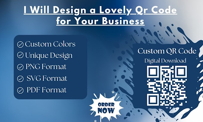 Gig Preview - Design embossed logo, business card template for vistaprint with qr code design