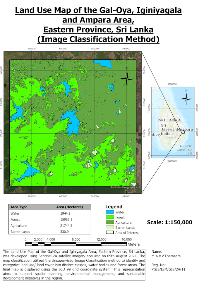 Gig Preview - Create professional gis maps, spatial analysis, and imagery analysis