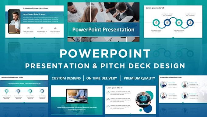 Gig Preview - Do quick powerpoint presentation and investor pitch deck design