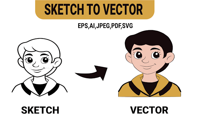 Gig Preview - Do unique vector tracing , convert image to vector   in 24 hours