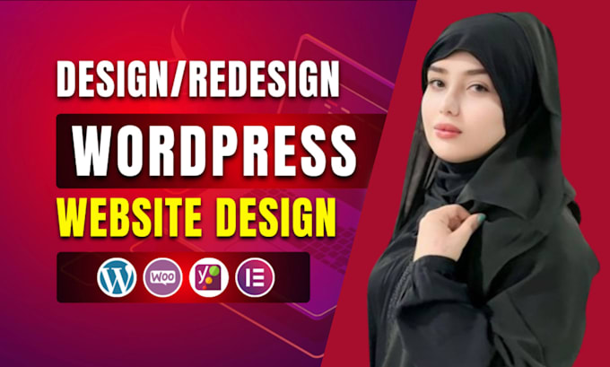 Gig Preview - Build design or redesign a responsive wordpress website