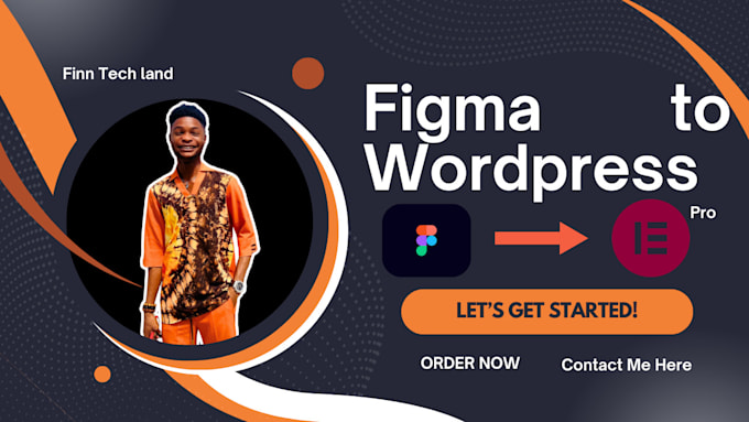 Gig Preview - Convert your figma design to wordpress website using elementor