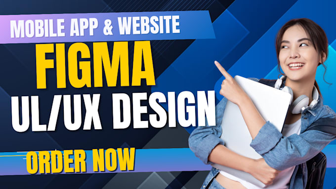 Gig Preview - Create an attractive figma design website, website mockup, website design figma