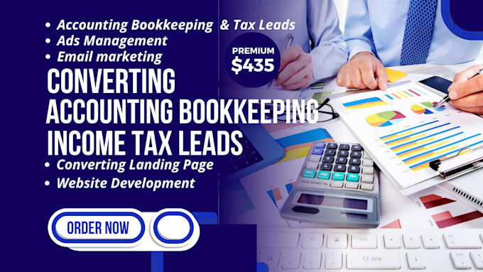 Bestseller - generate bookkeeping accounting leads tax leads manage ads setup email marketing