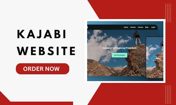 Gig Preview - Design kajabi website with membership and subscription website features