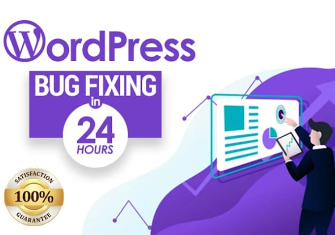 Gig Preview - Fix wordpress issues, errors, debug wordpress website, html, css and bootstrap