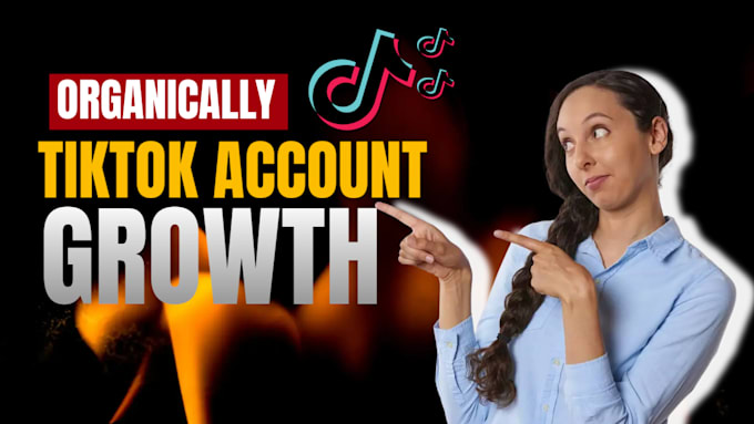 Gig Preview - Manage to grow and promote your tiktok followers organically