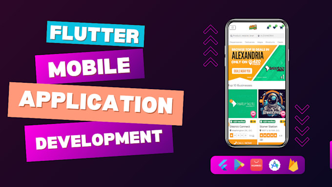 Gig Preview - Do mobile app development, ios app, android app creation flutter app developer