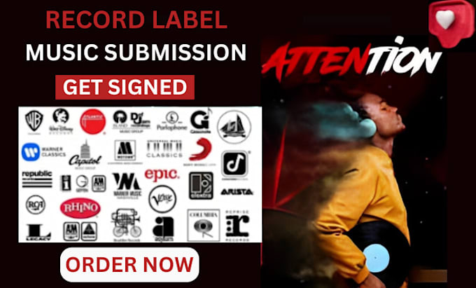 Gig Preview - Do record labels music submission to top active labels managers to get signed