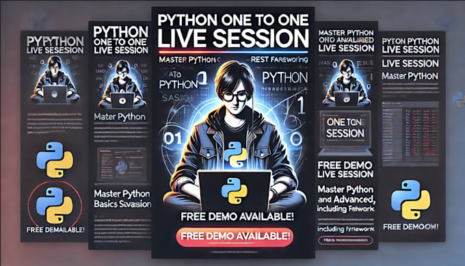 Bestseller - master python one to one live session basics to advanced with rest API