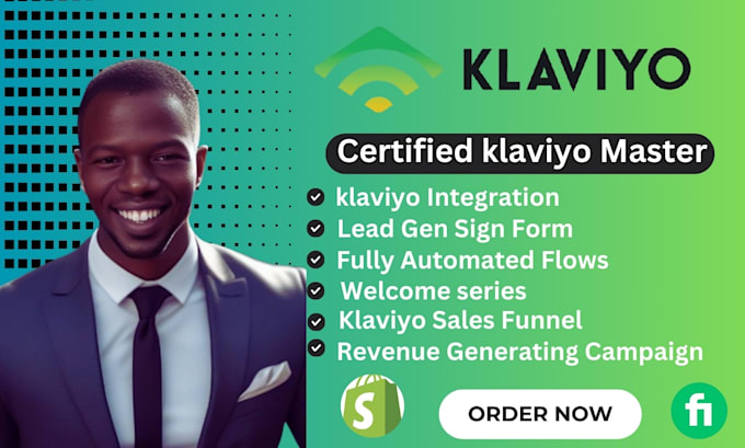 Gig Preview - Setup klaviyo automation campaign klaviyo integration sales funnel for shopify